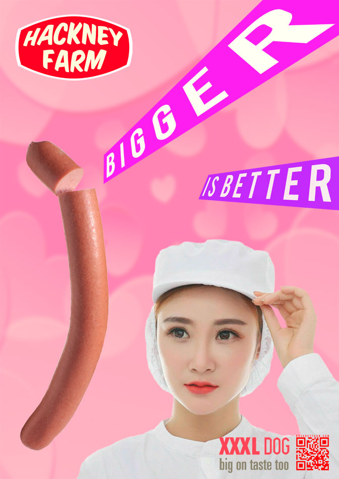 Hackney Farm | Bigger is Better | Hotdog Sausage